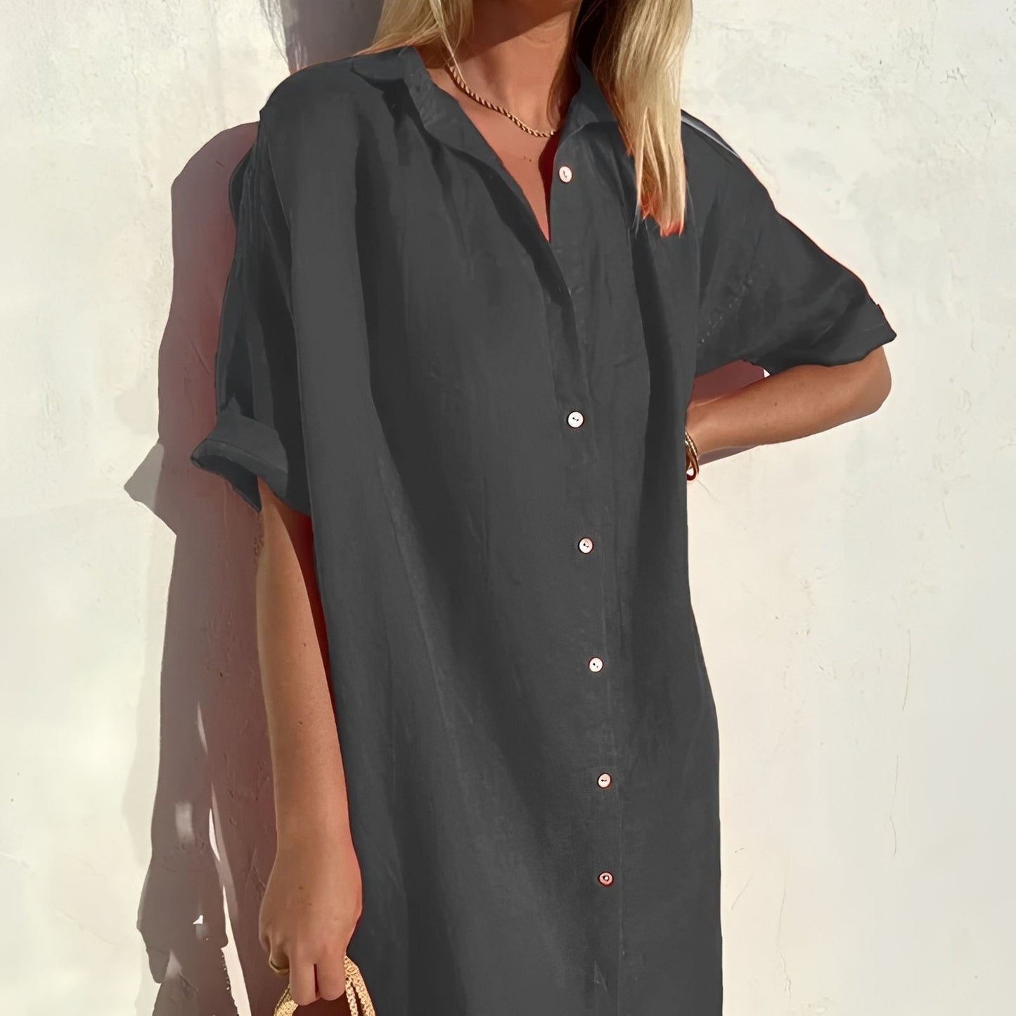 Daniella - Komfortables, locker geschnittenes Kleid