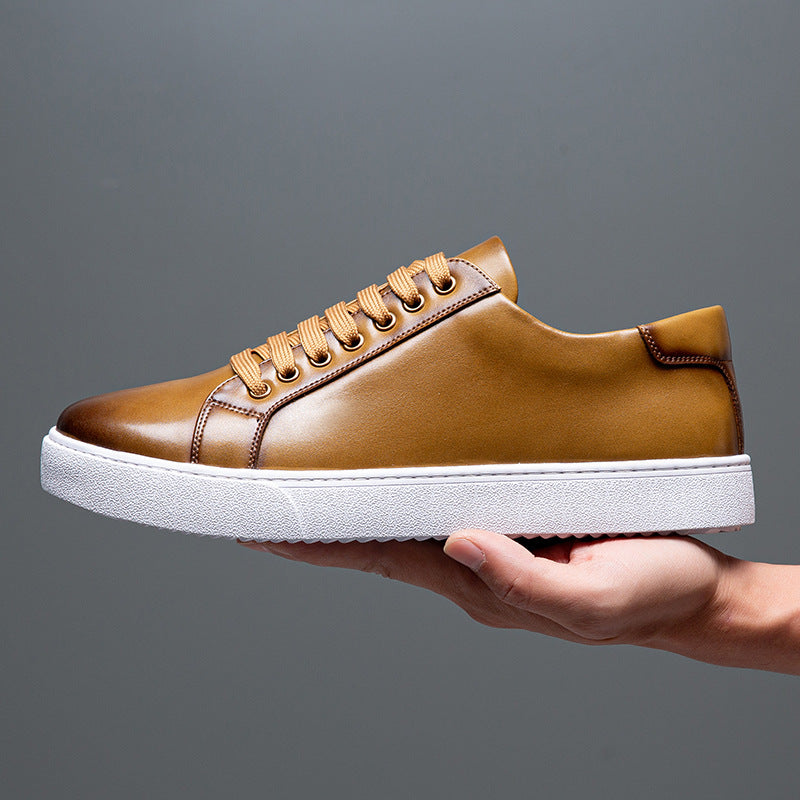 Dominik - Freizeitsneaker mit gebürstetem Aussehen