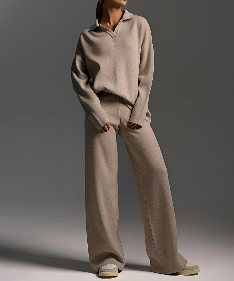 Rosie – Damen-Pullover und Hose Set – Bequem und leger