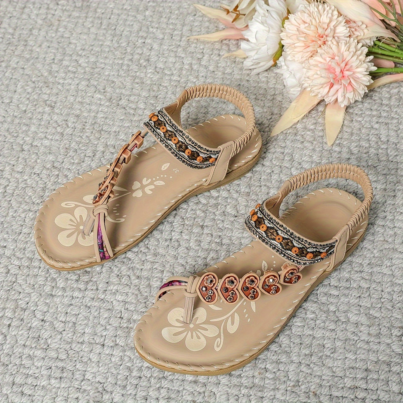 Stacey - Elegante Boho-Sandalen