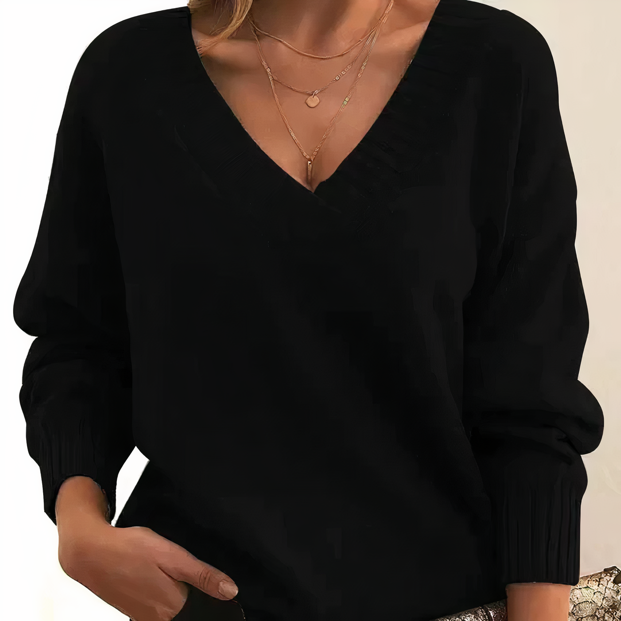 Podzim – Eleganter Damenpullover weich