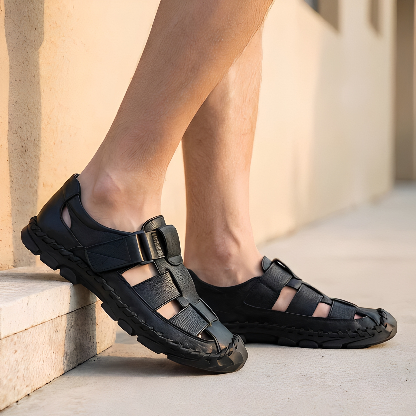 Vernard - Modische Herren-Outdoor-Sandalen