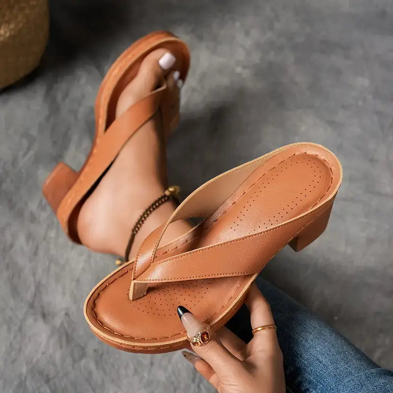 Marilyn - Schicke Damen Sandalen mit Absatz