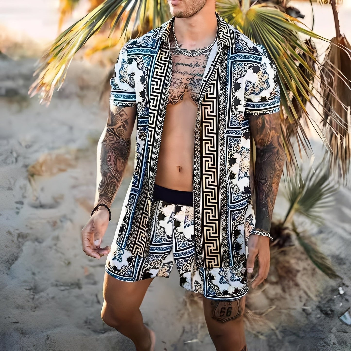 Draymon - Herren-Outfit - Bequemer Look für sonnige Tage
