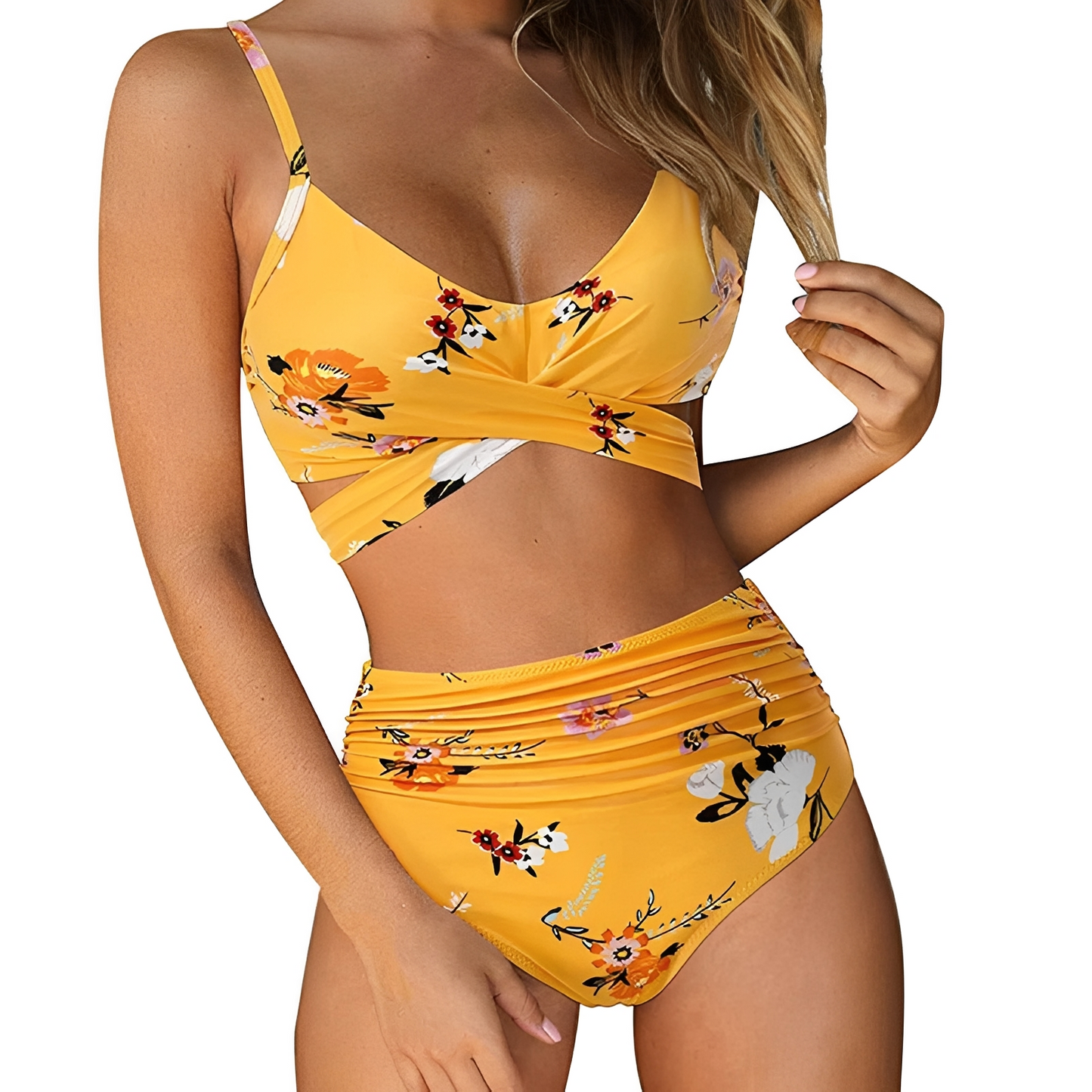 Jayah - Bikini hohe Taille für Frauen