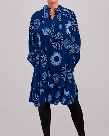 Lacie - Komfortables Kleid mit Kragenakzent