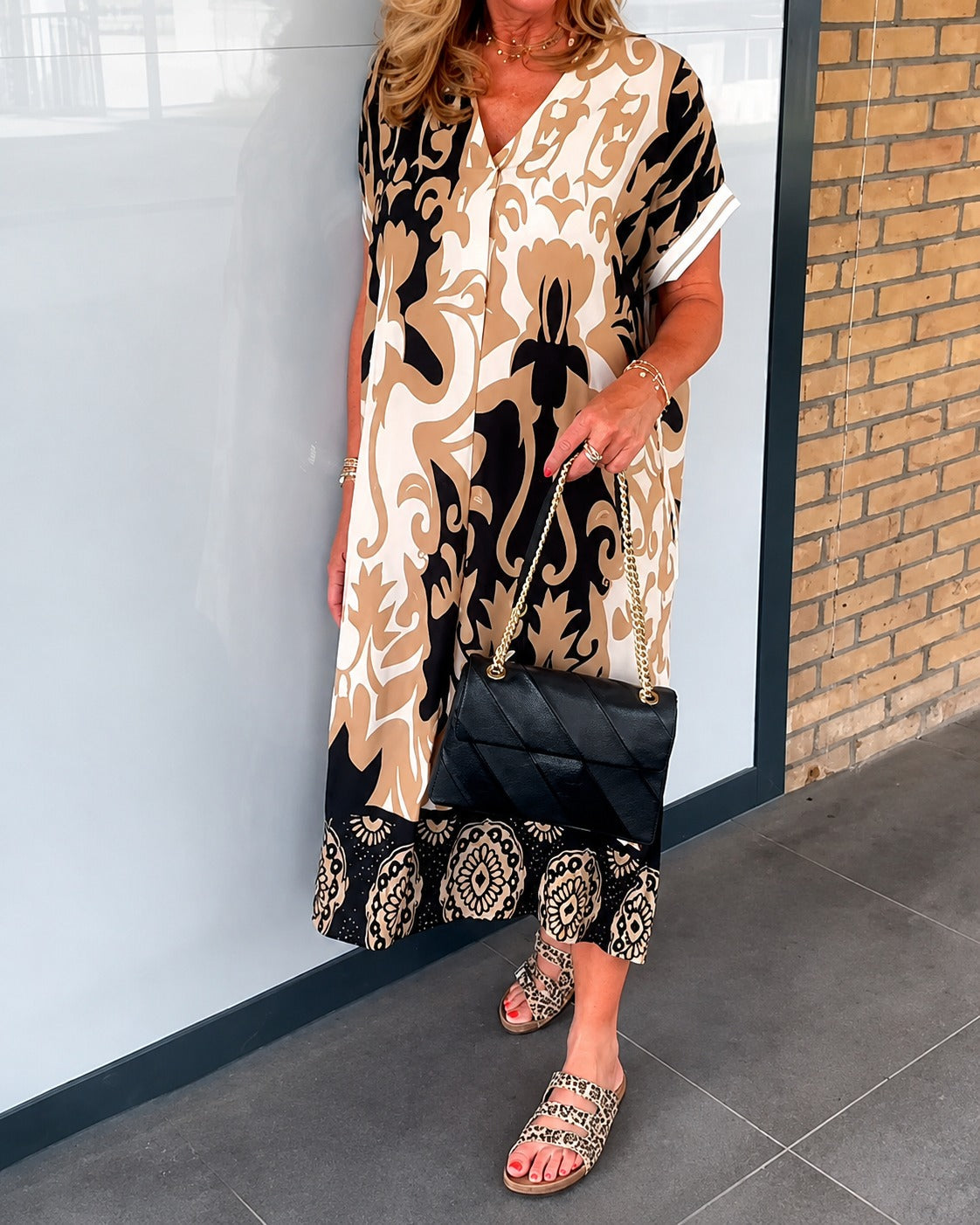 Yaseen - Kleid mit einfallsreichem Design