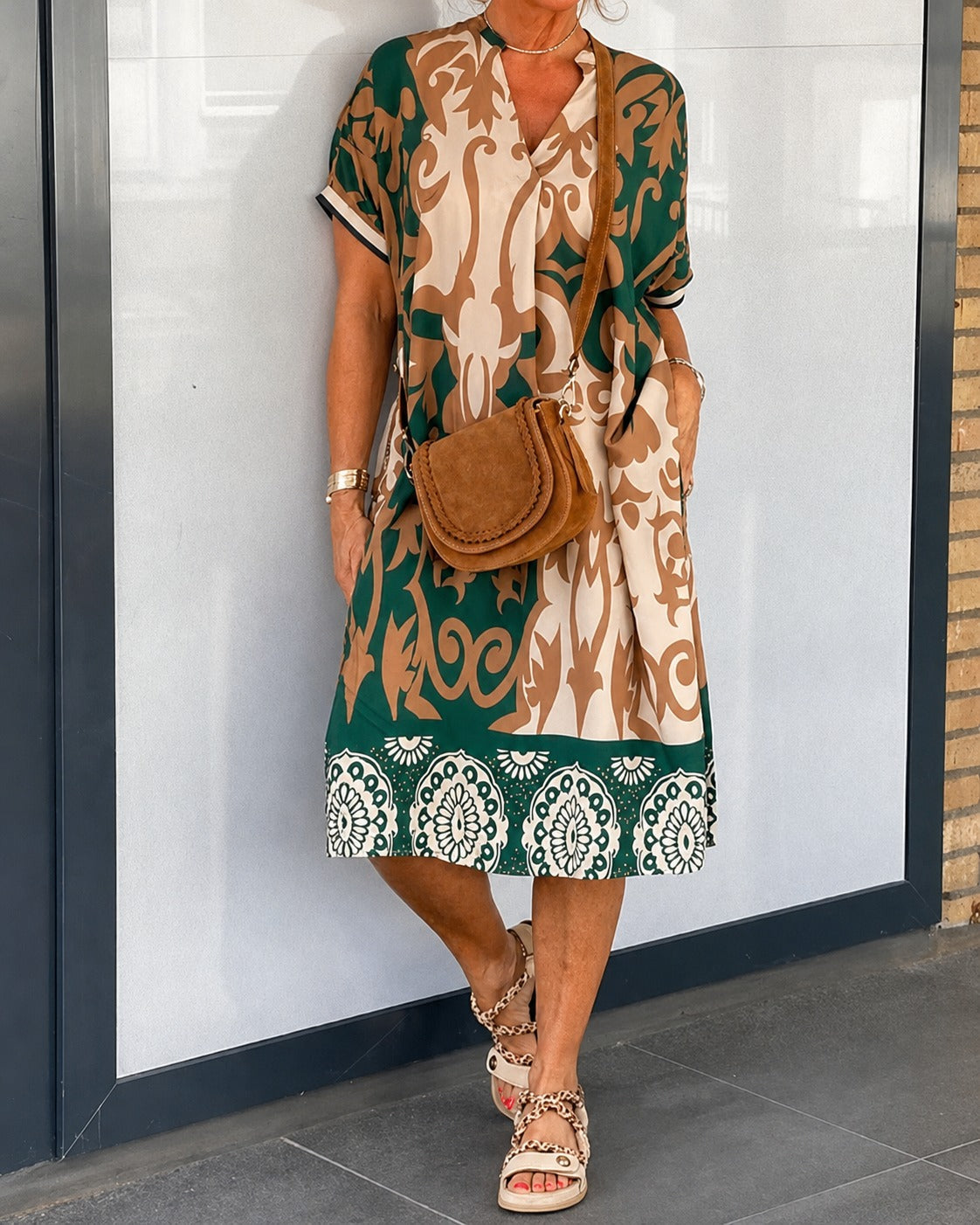 Yaseen - Kleid mit einfallsreichem Design