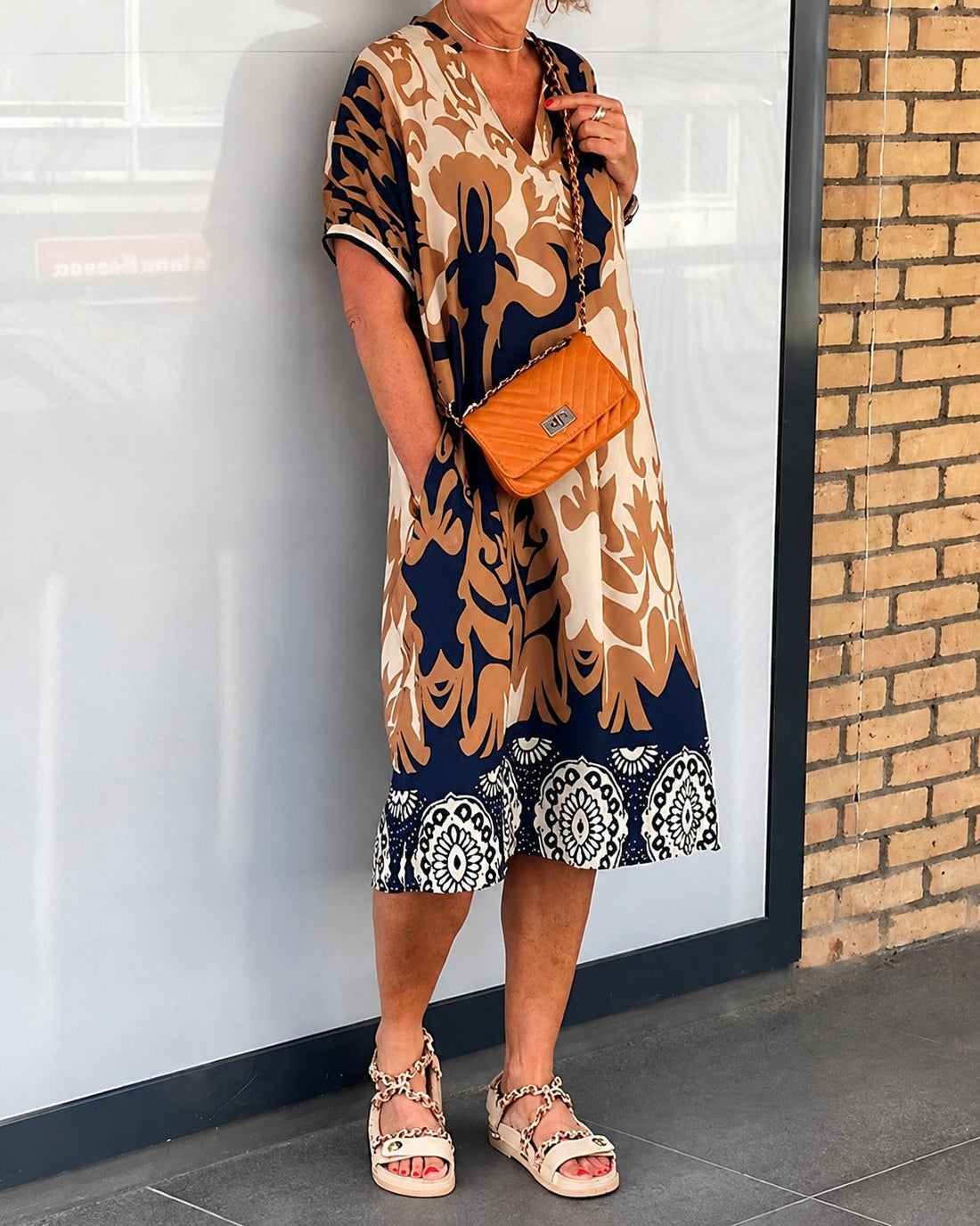 Yaseen - Kleid mit einfallsreichem Design