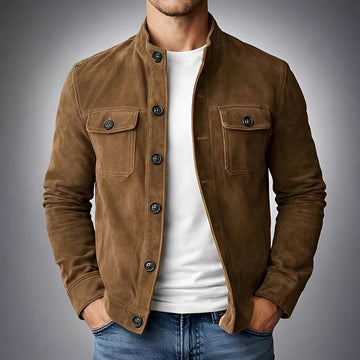 Gideon - Leichte Jacke mit Knöpfen