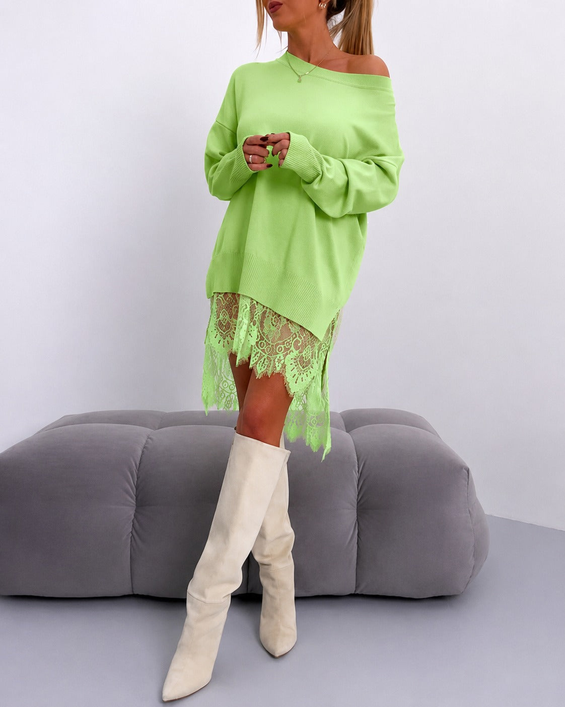Eleanor - Stilvolles Kleid mit offenen Schultern