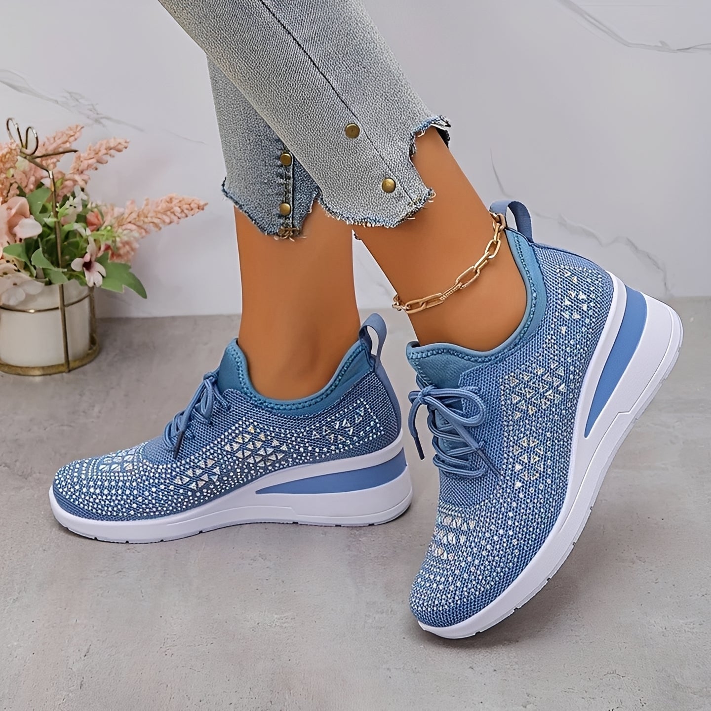 Brenda - Elegante Schuhe mit Absatzkeil