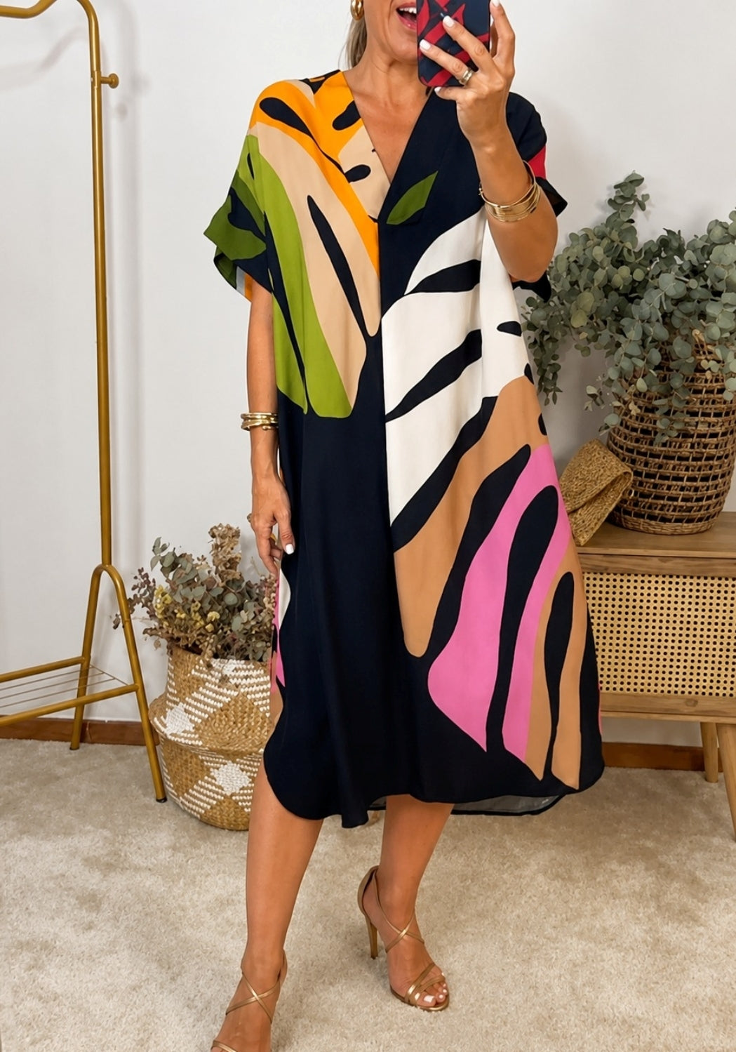 Mabel - Elegantes Kleid mit Muster