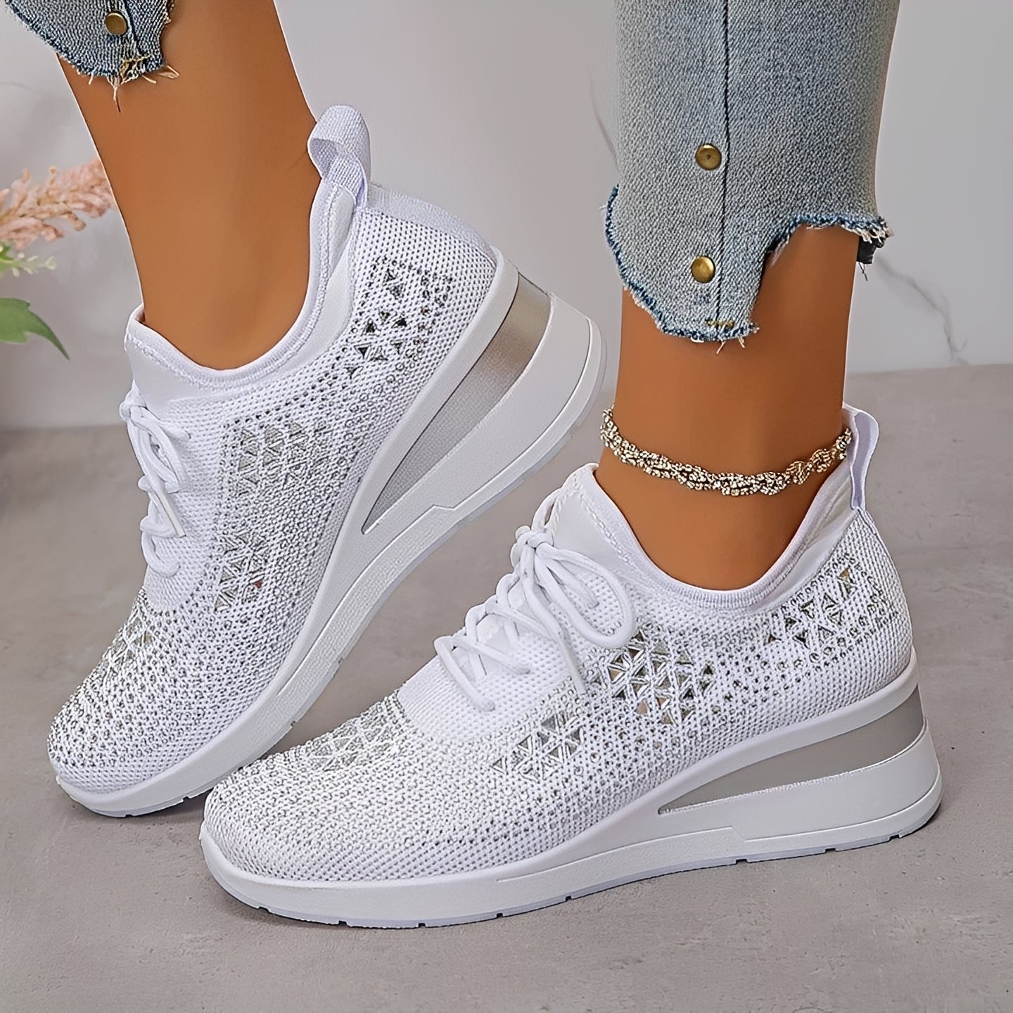 Brenda - Elegante Schuhe mit Absatzkeil