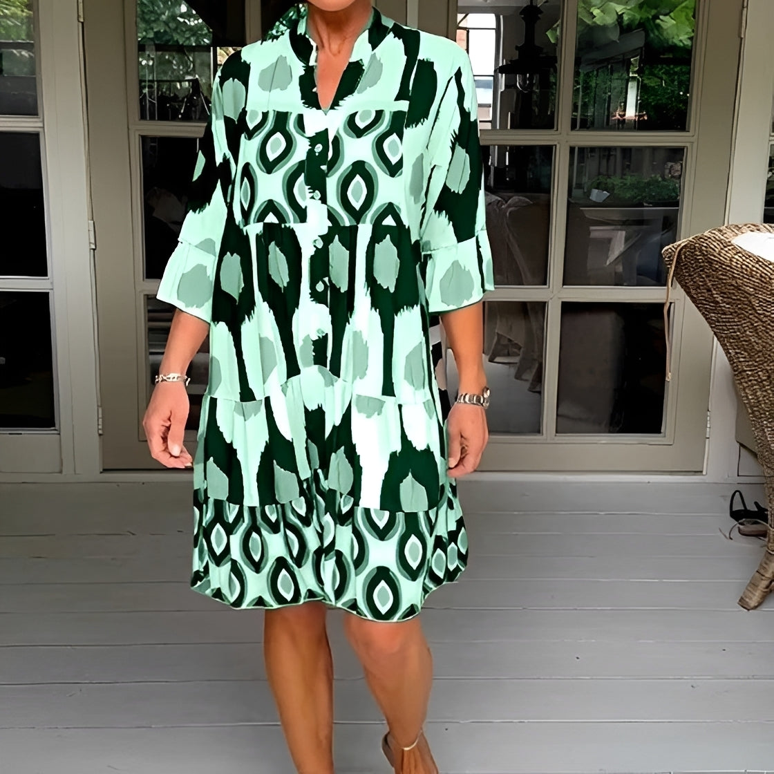 Katie - Schickes, lässig geschnittenes Kleid