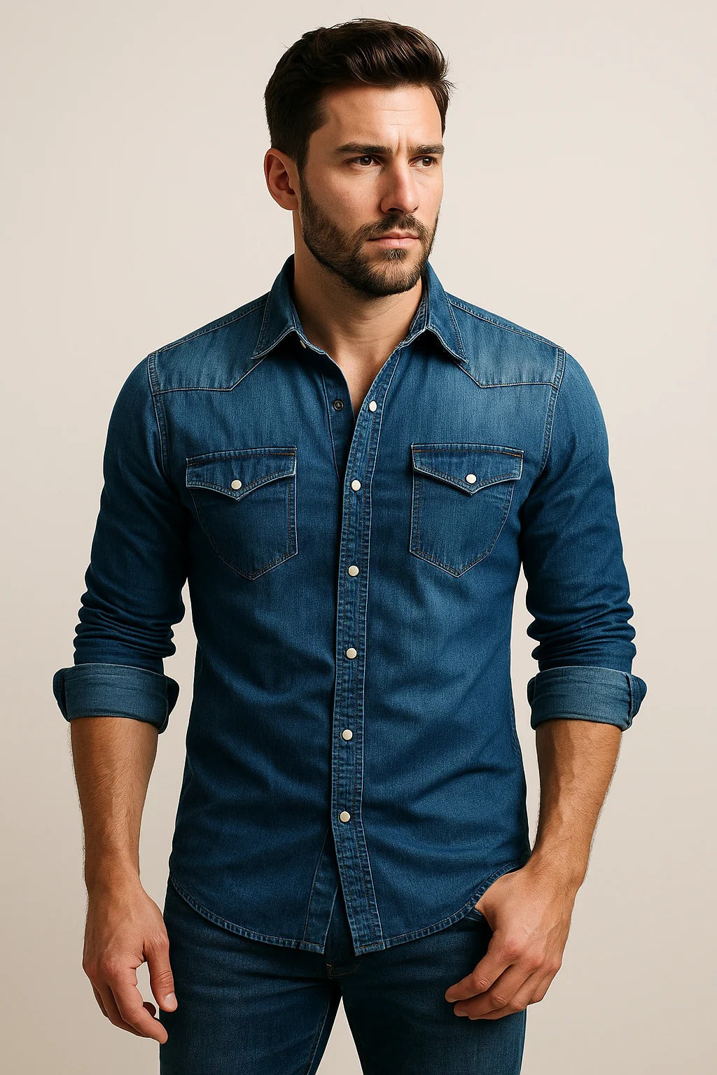 Hebert - Bequemes Langarmshirt