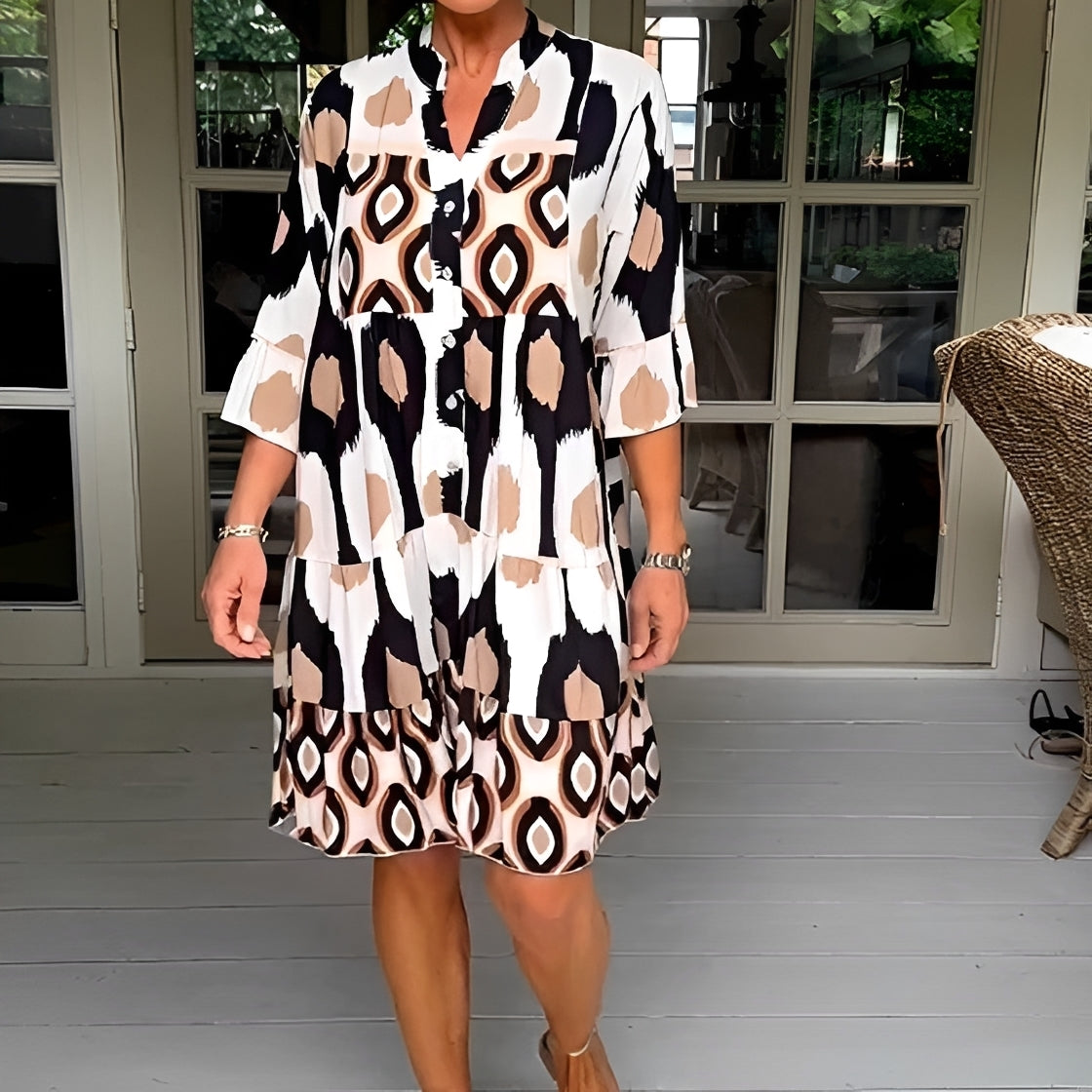 Katie - Schickes, lässig geschnittenes Kleid