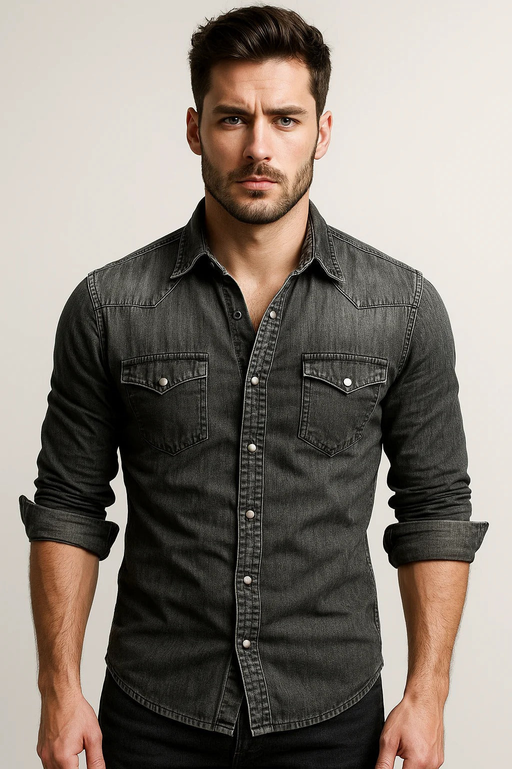 Hebert - Bequemes Langarmshirt