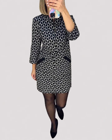 Michelle - Schickes Kleid mit langen Ärmeln