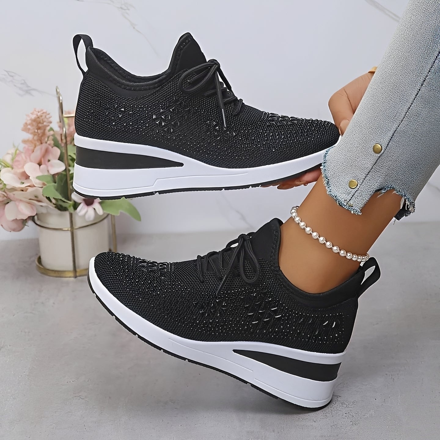 Brenda - Elegante Schuhe mit Absatzkeil