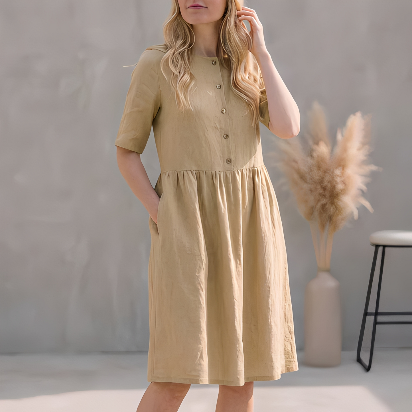 Angelene - Elegantes und schickes Damen-Sommerkleid
