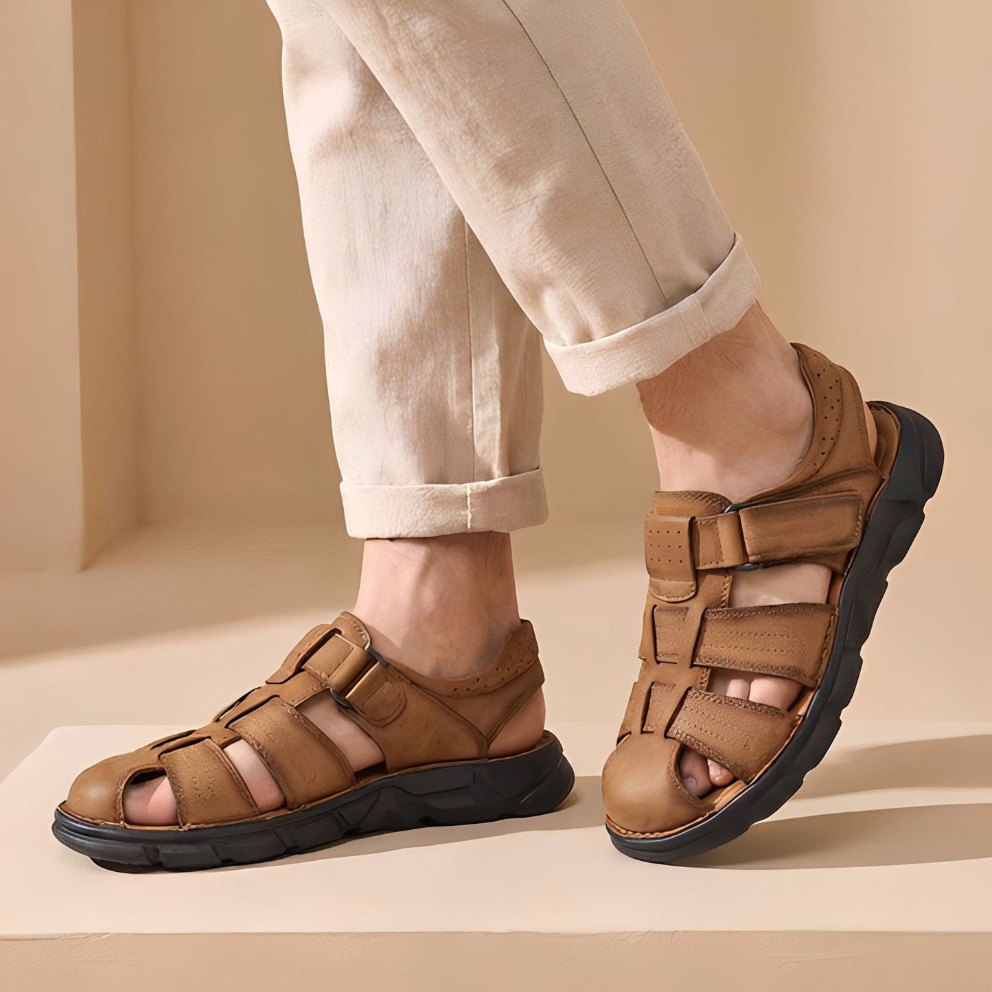Arthur - Bequeme und stilvolle Herrensommersandalen