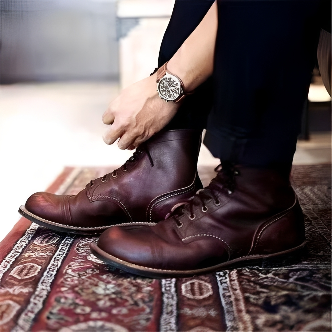 Hanzo - Klassische Schnürstiefel für Herren