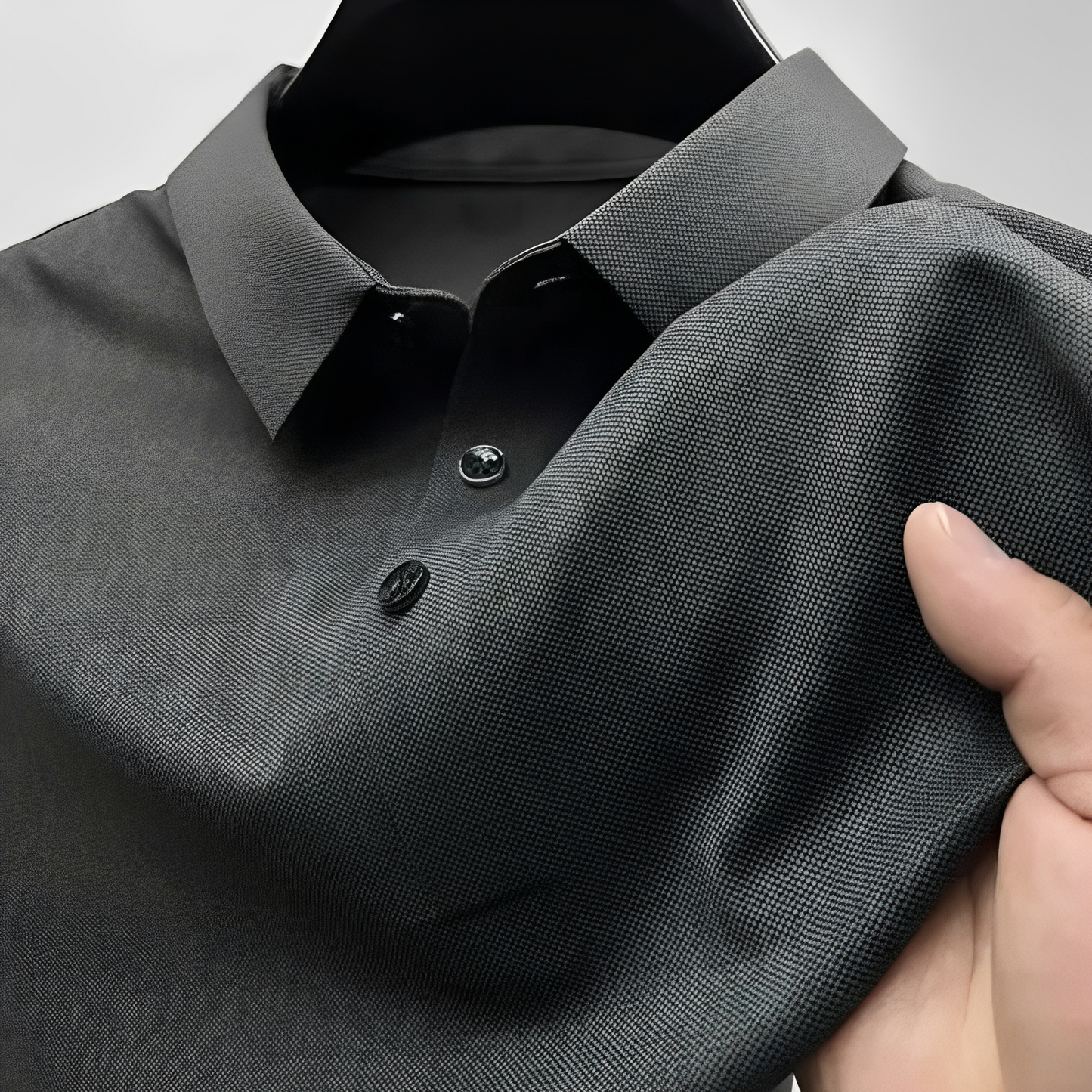 Zack - Lässiges Herren-Poloshirt mit Muster