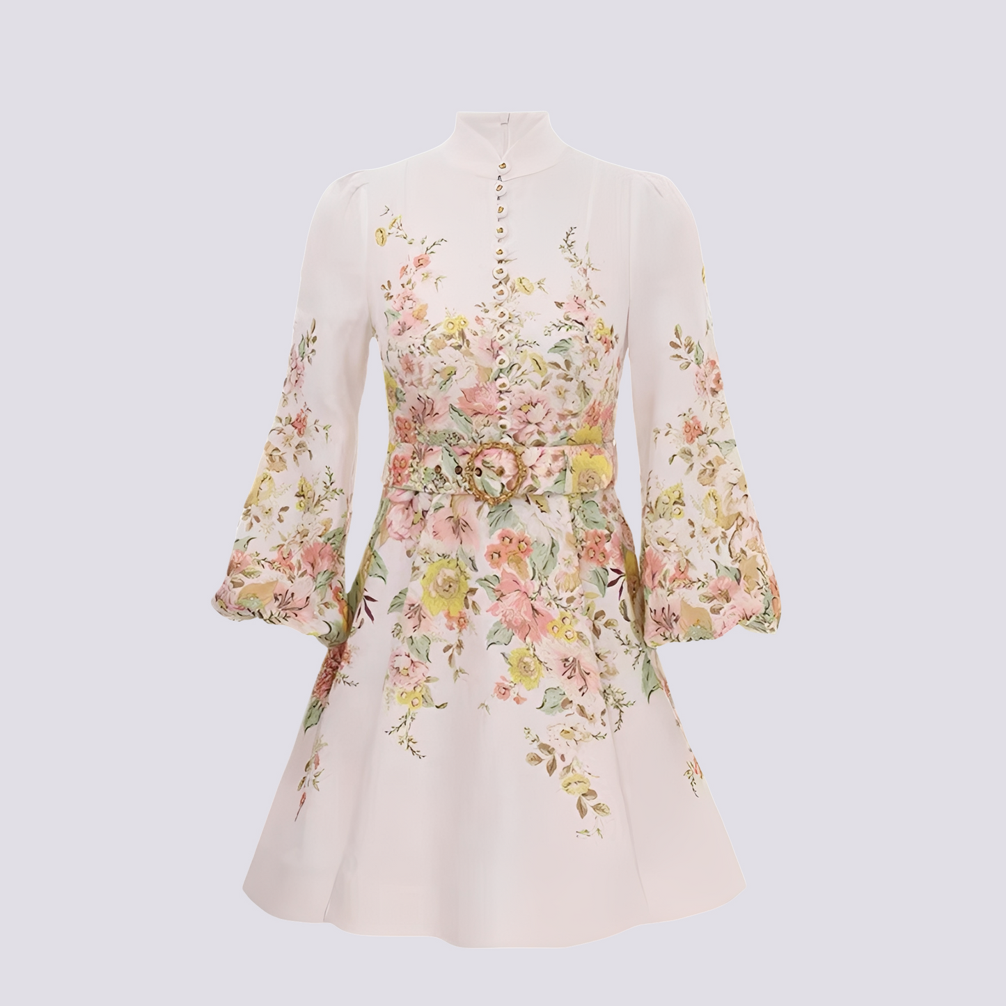 Saskia - Elegantes Minikleid mit Knopfleiste für Damen