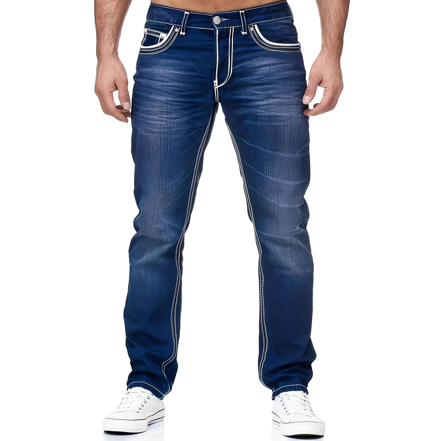 Andy - Zeitgemäße Herrenjeans im Used-Look