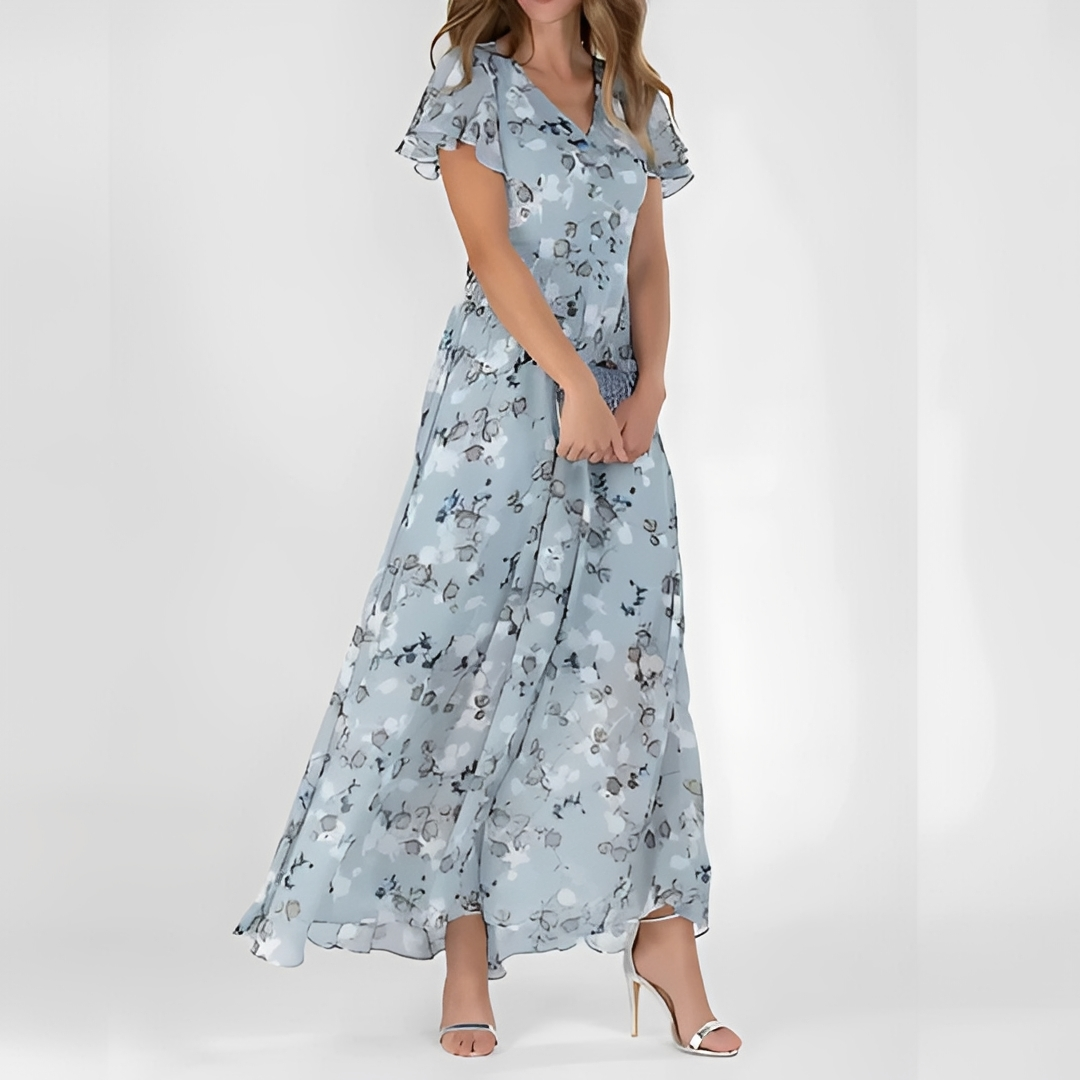 Davonie - Elegantes Blumen Kleid