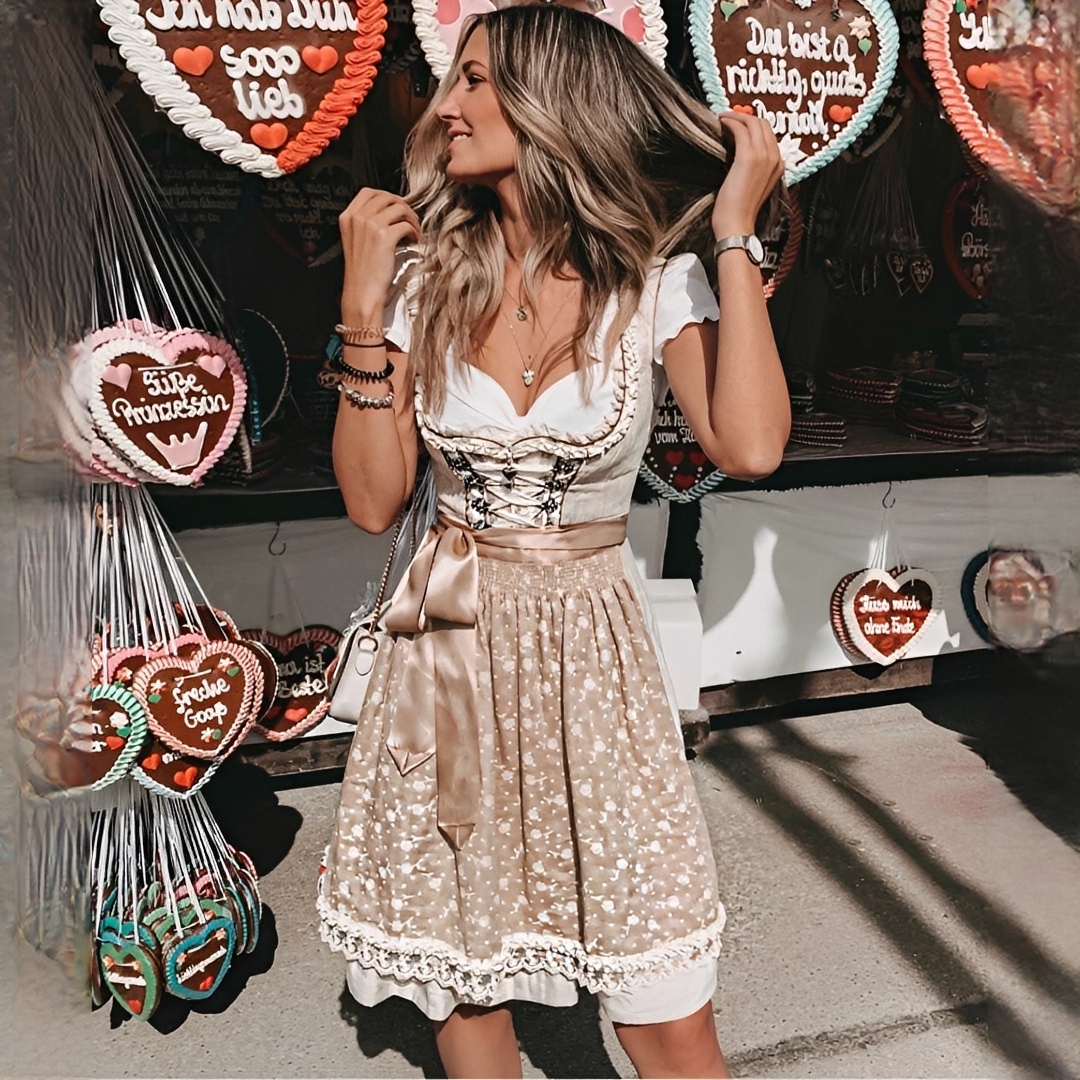 Eunna - Schickes Vintage-Kleid für Damen