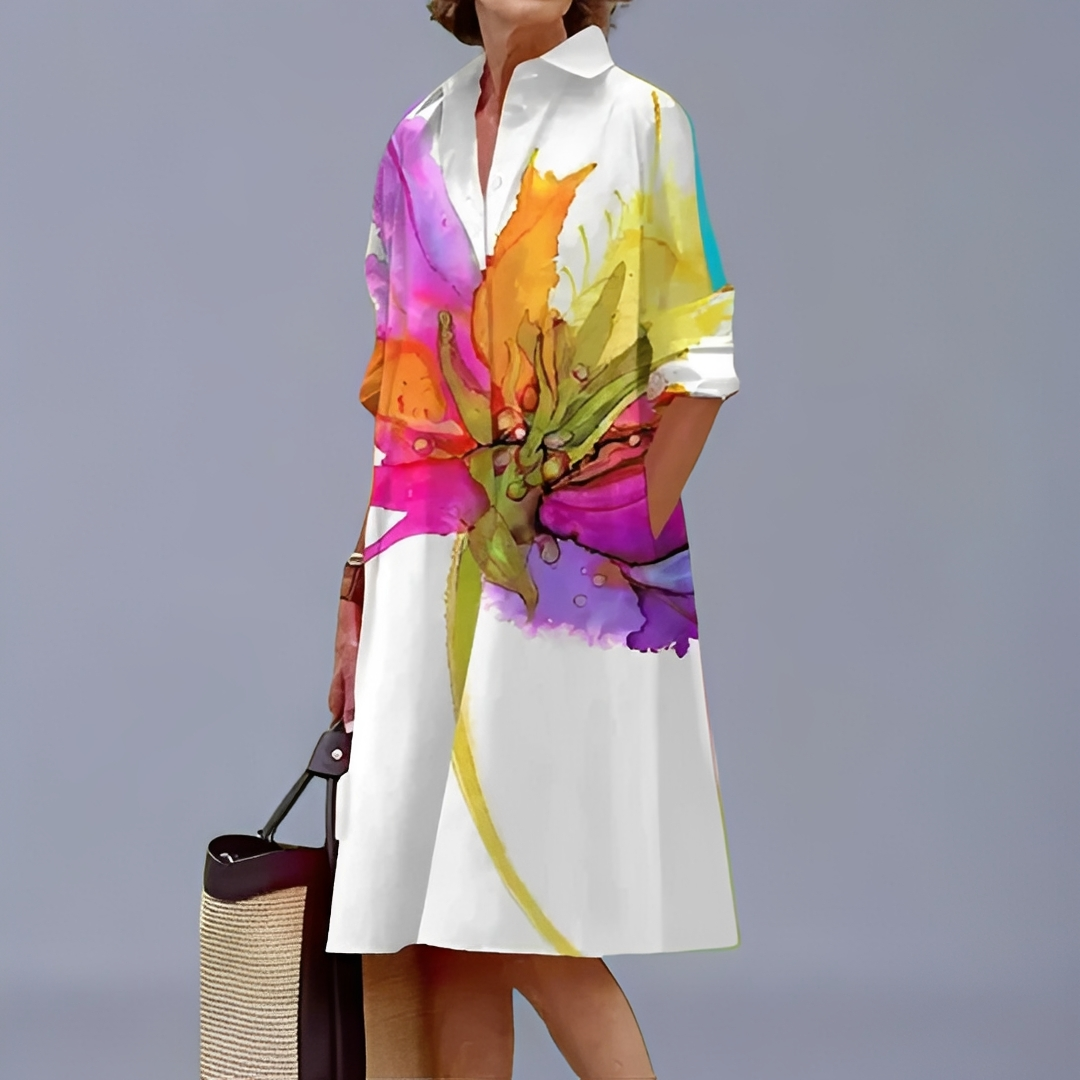 Vevien - Elegantes fließendes Kleid