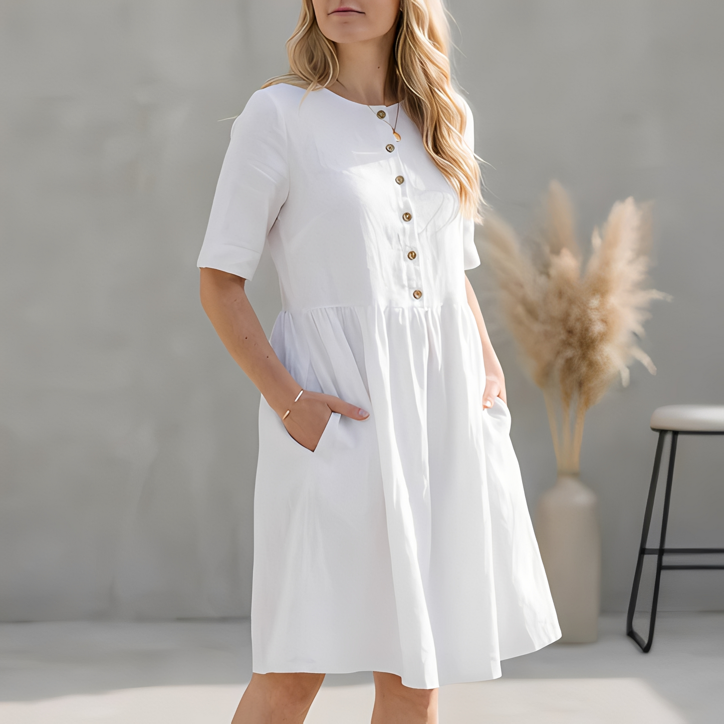 Angelene - Elegantes und schickes Damen-Sommerkleid