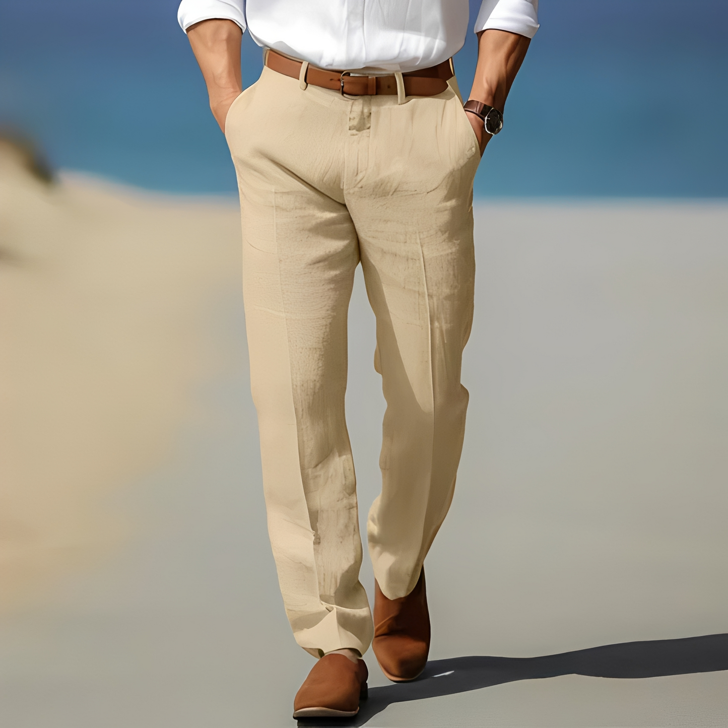Kyle - Lässige knöchellange Hose für Herren