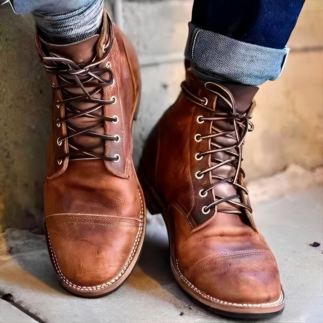 Hanzo - Klassische Schnürstiefel für Herren
