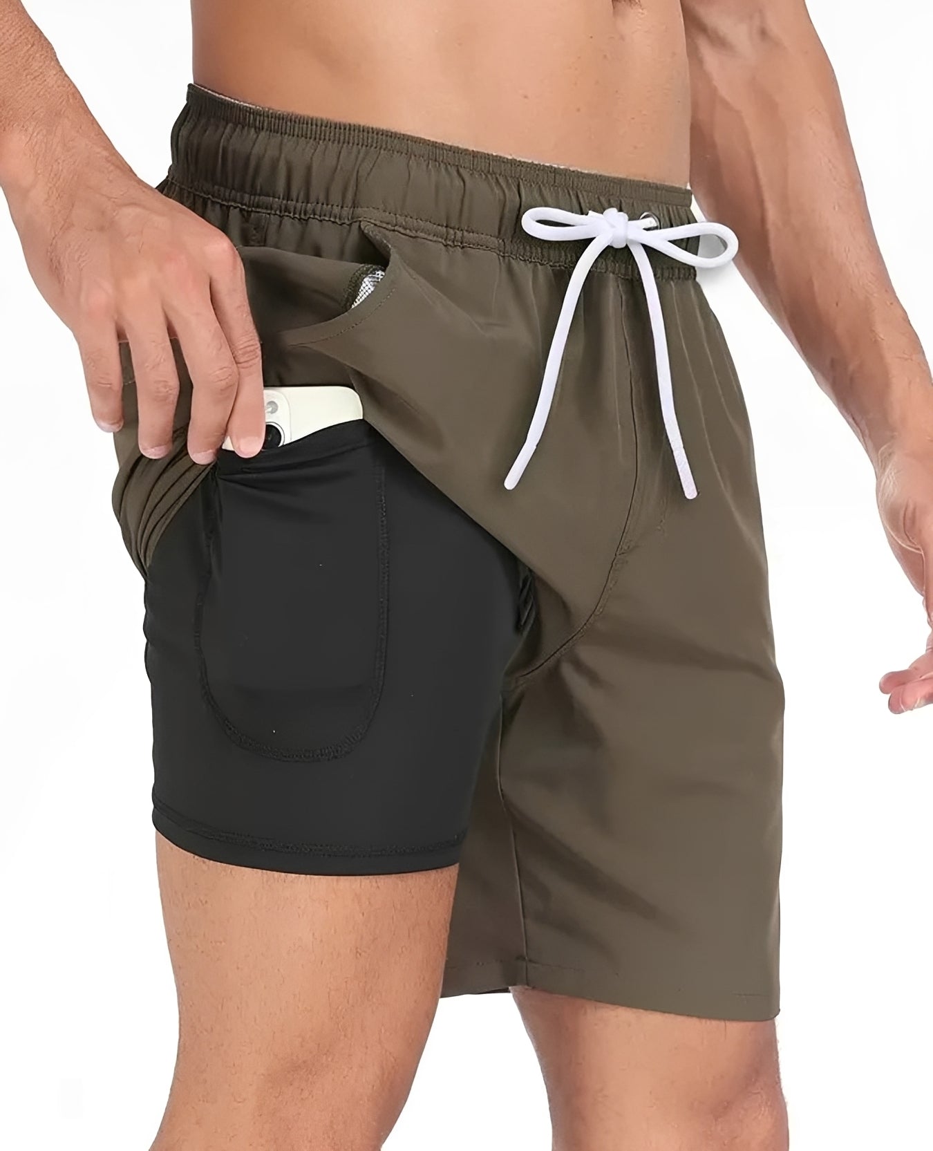 Adam – Herren-Badeshorts – Schnell trocknende Strandbekleidung