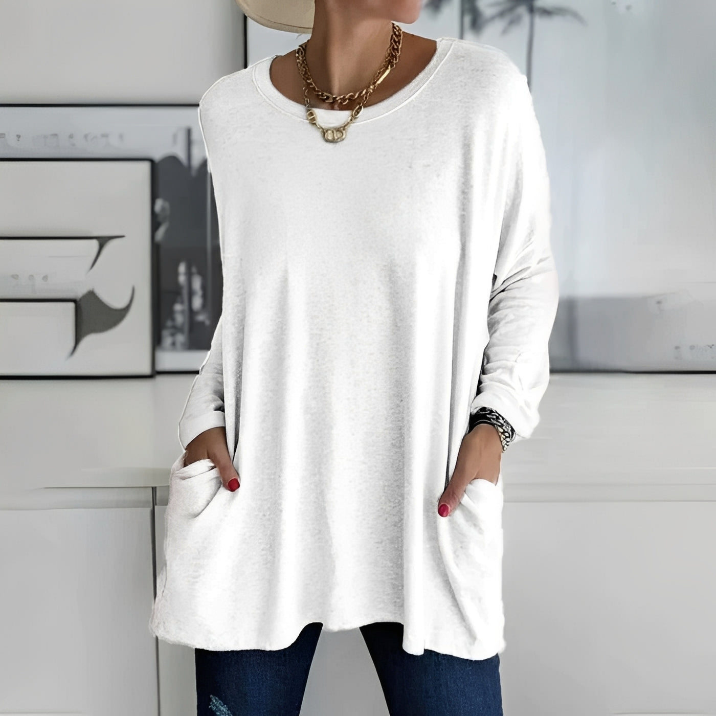 Chantelle - Hemd mit langen Ärmeln und Taschen