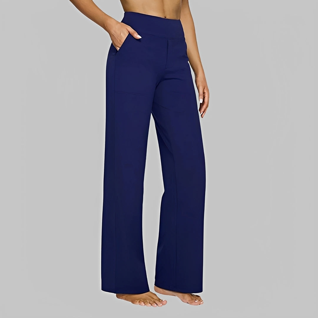 Salma - Bequeme Hose mit hohem Bund