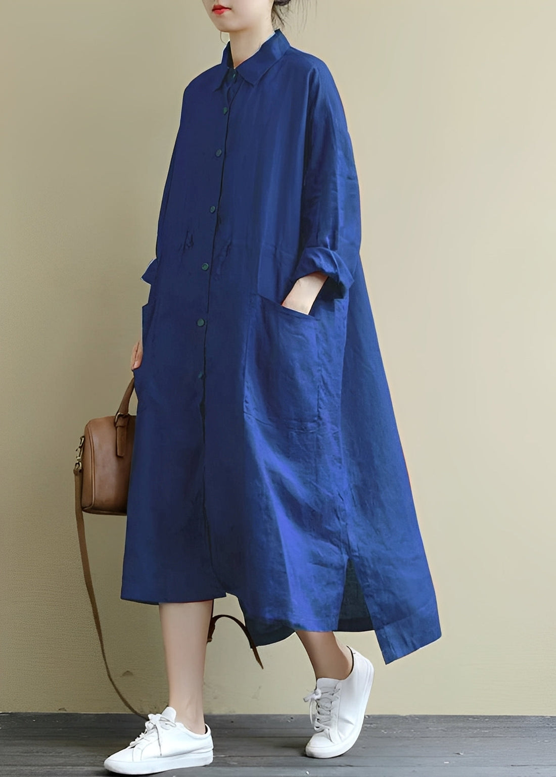 Monica - Gemütliches Swing-Shirtkleid für Damen