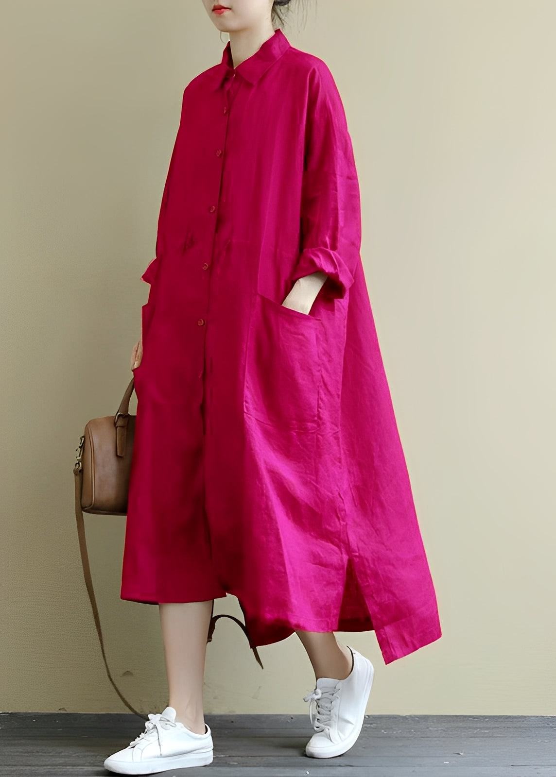 Monica - Gemütliches Swing-Shirtkleid für Damen