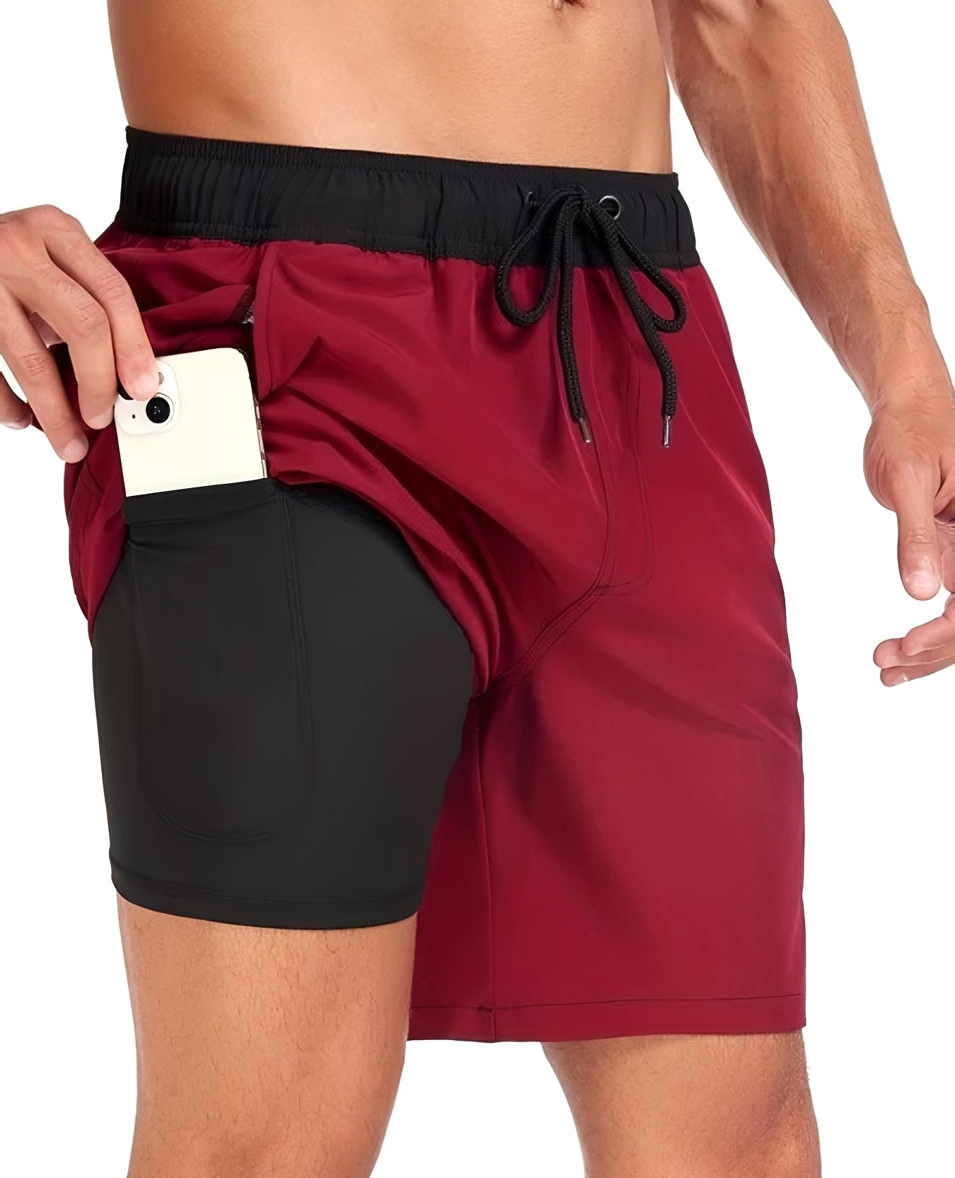 Adam – Herren-Badeshorts – Schnell trocknende Strandbekleidung