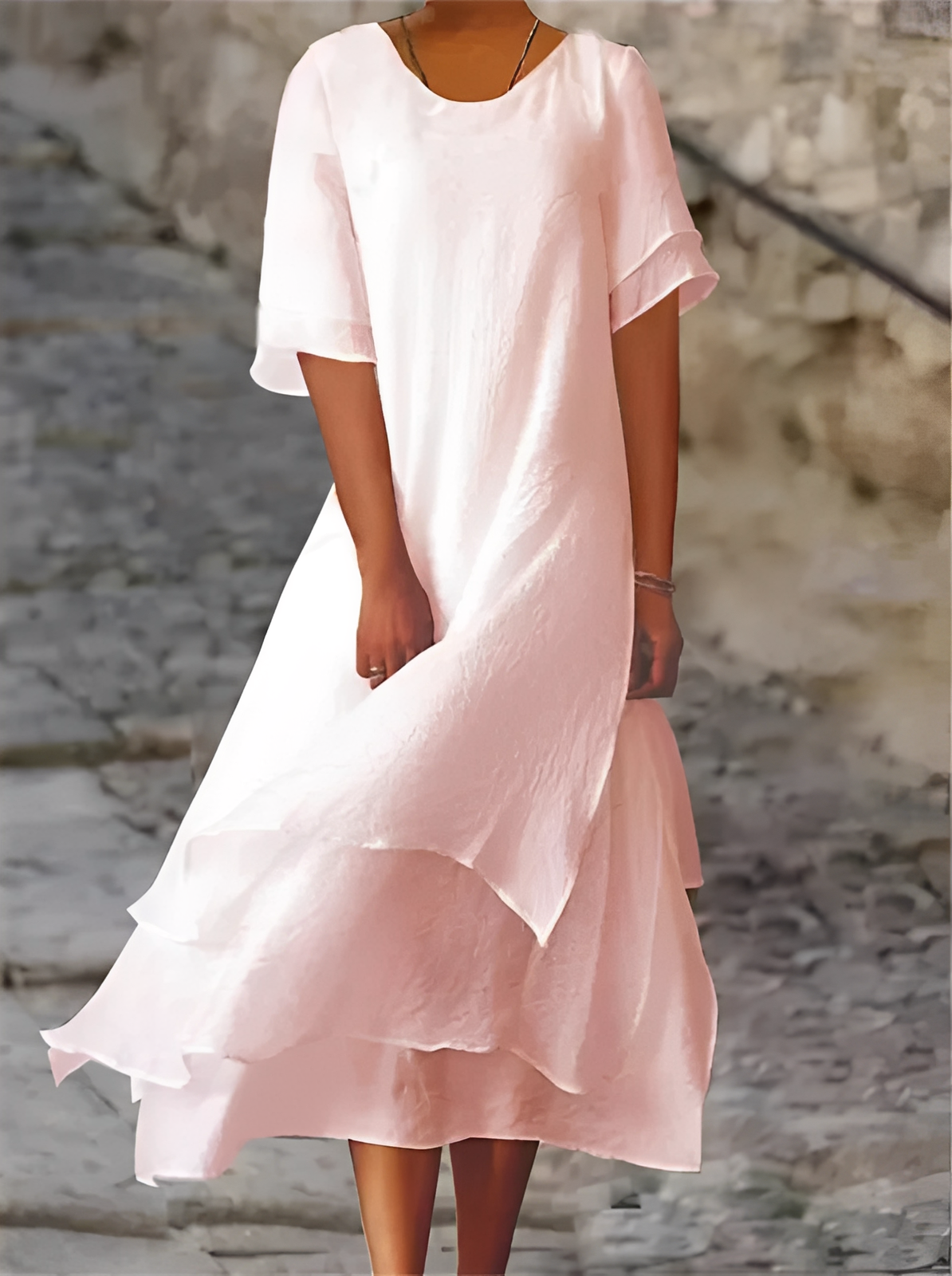 Tianna - Komfortables, lässiges Damen-Maxikleid