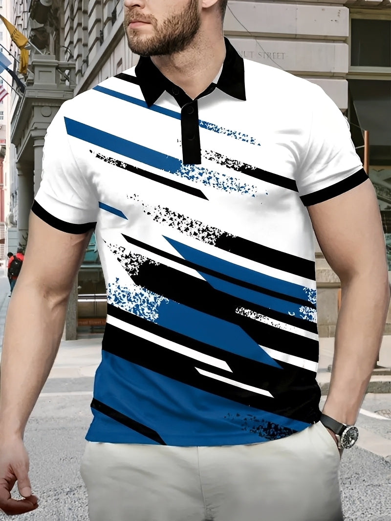 Aaron - Elegantes Herren-Polohemd mit Muster
