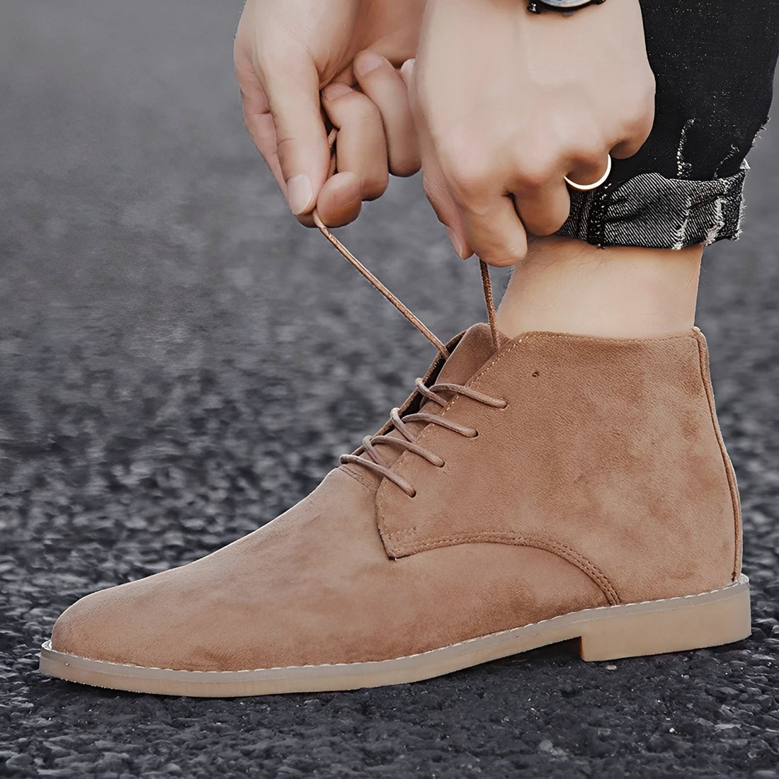 Alvin - Elegante Stiefeletten mit spitzem Design