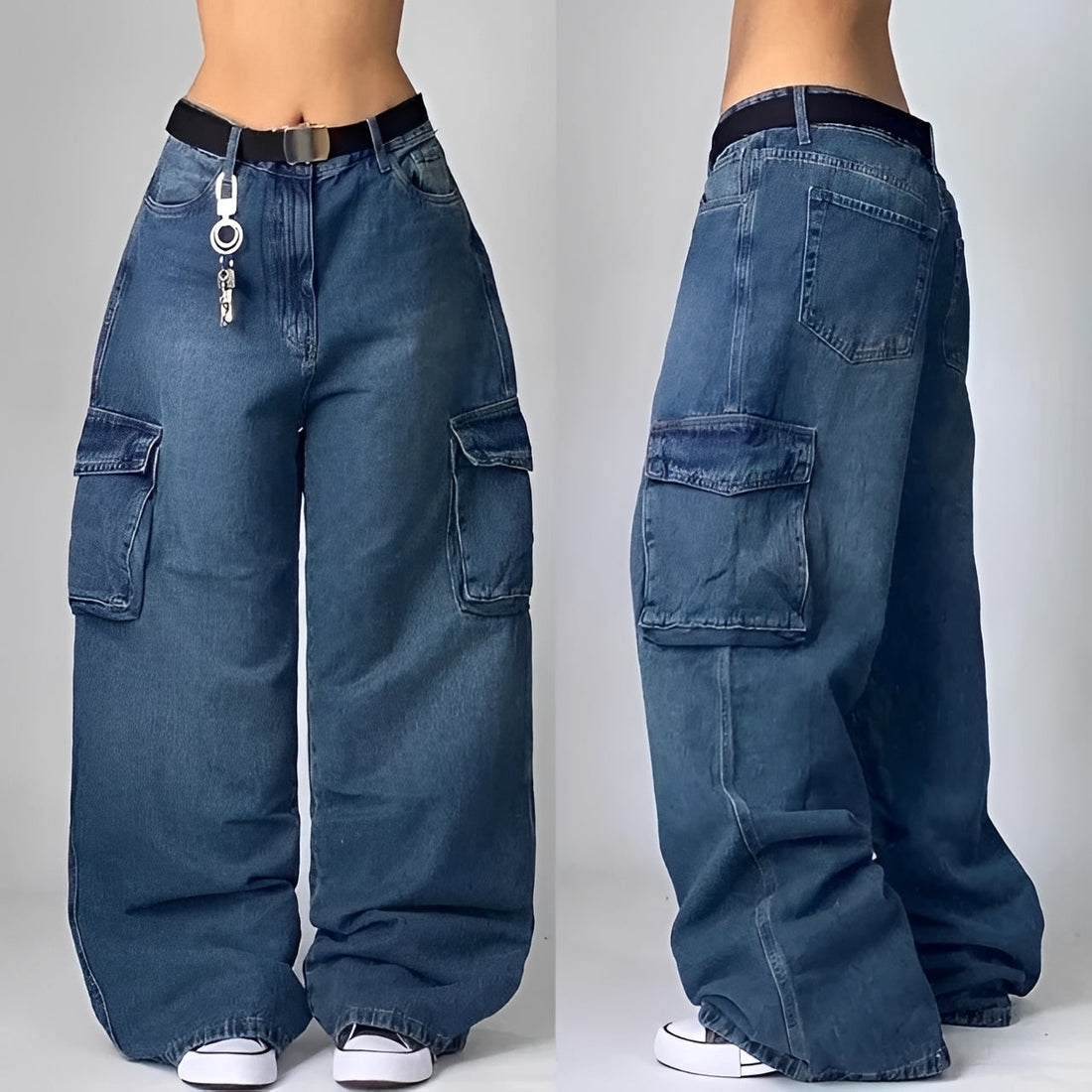 Elsie - Stilvolle Baggy-Cargo-Hose