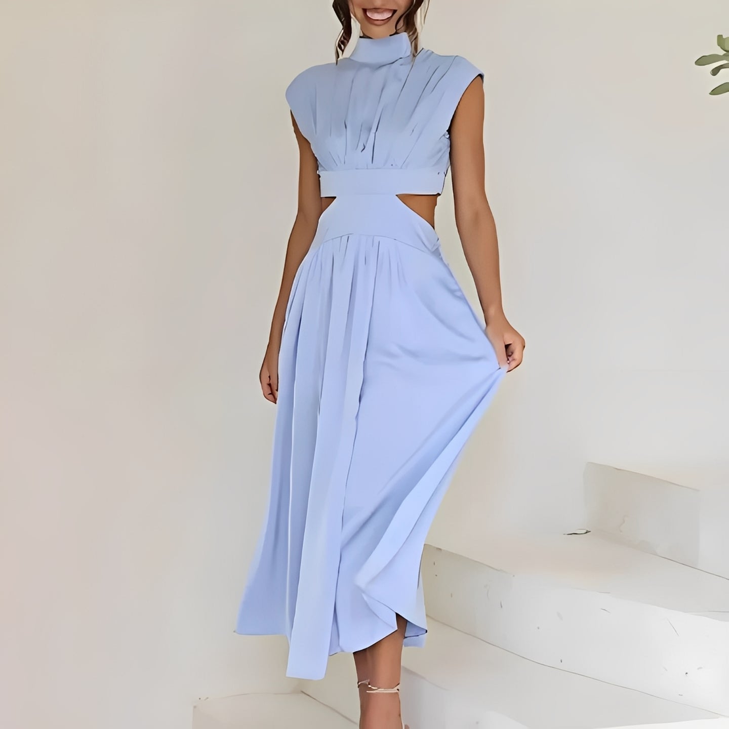 Isabella - Elegantes ärmelloses Kleid
