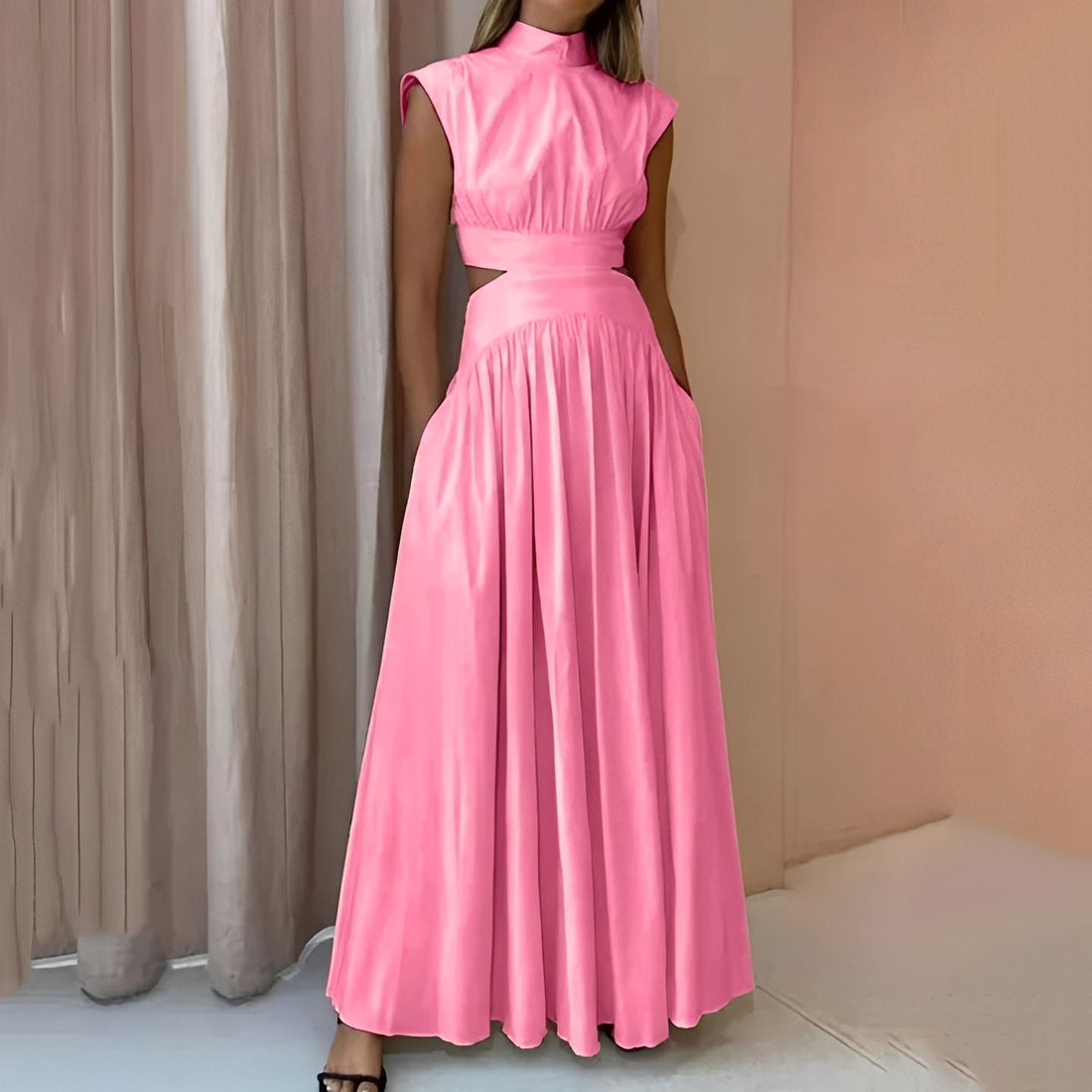 Isabella - Elegantes ärmelloses Kleid