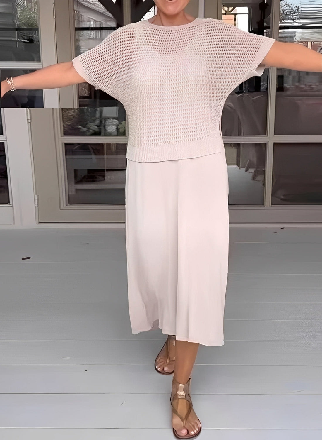 Darcie - Bequemes und luftiges Zweiteiler-Damenset