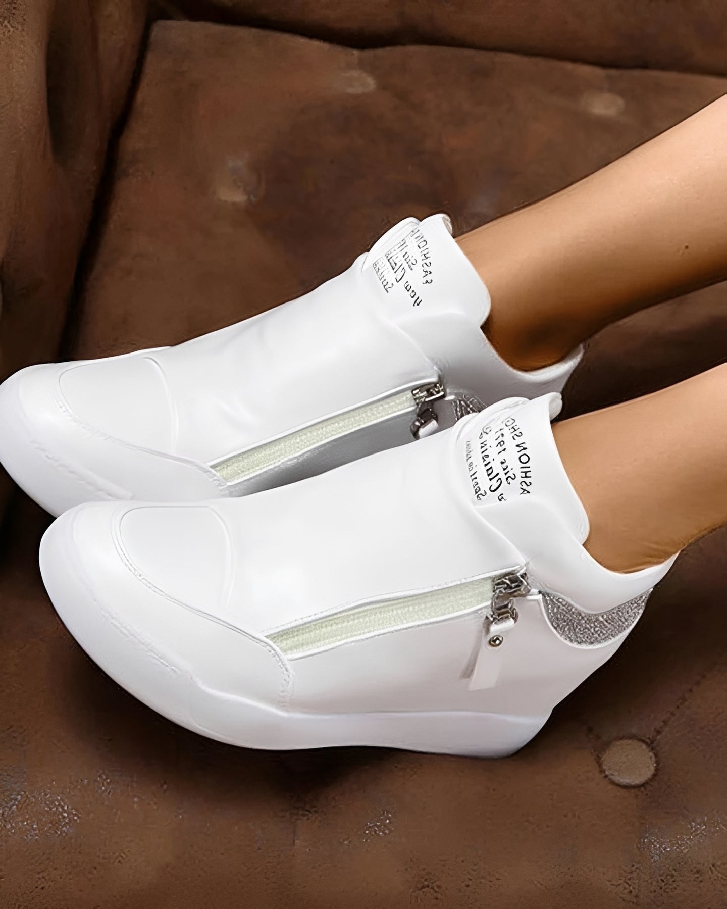 Vanessa - Moderne High-Top-Wedges